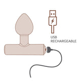 Rocks-Off - Nova Astryx Premium Plug Anal Recargable 16 Funciones Negro