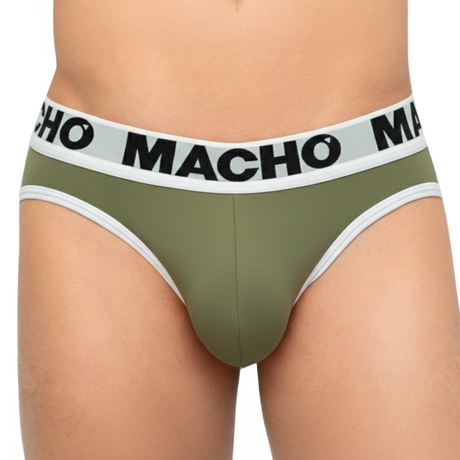 Macho - Mch013 Slip Verde Militar S