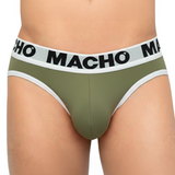 Macho - Mch013 Slip Verde Militar Xl