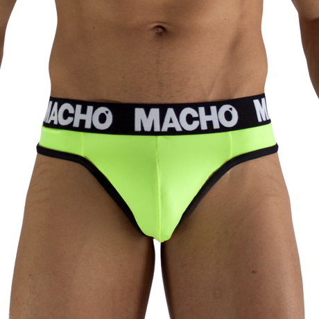 Macho - Mtg001 Tanga Amarillo Fluor M