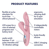 Satisfyer - Pro+ G-spot Generation 2 Rosa