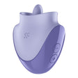 Satisfyer - Tongue Dancer Estimulador Clitoriano Con Vibración Y Pulsaciones Lila
