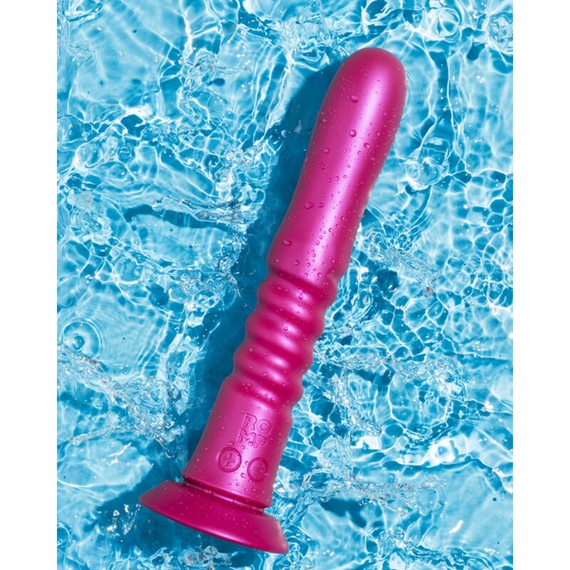 Romp - Jiggle Vibrador Up And Down Con Ventosa Rosa