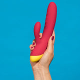 Romp - Jazz Vibrador Rabbit Recargable Rojo