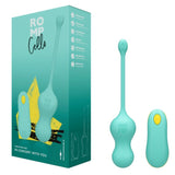 Romp - Cello Huevo Vibrador Multifunción Turquesa Control Remoto