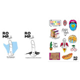 Romp - Piccolo Dildo Silicona Con Ventosa Tricolor 14 Cm