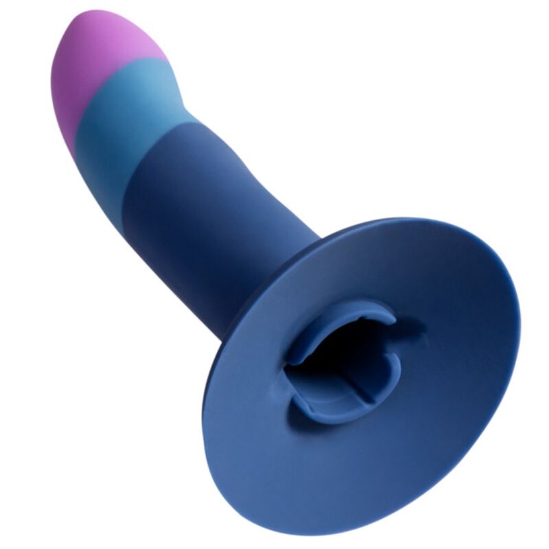 Romp - Piccolo Dildo Silicona Con Ventosa Tricolor 14 Cm