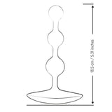 Romp - Amp Purple Bolas Anales Flexibles De Silicona 12,5 Cm Morado