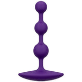 Romp - Amp Purple Bolas Anales Flexibles De Silicona 12,5 Cm Morado