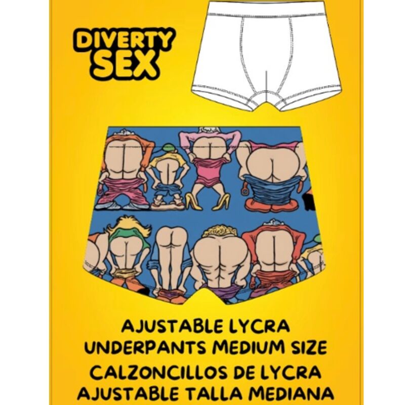Diablo Picante - Calzoncillo Culo Talla Mediana