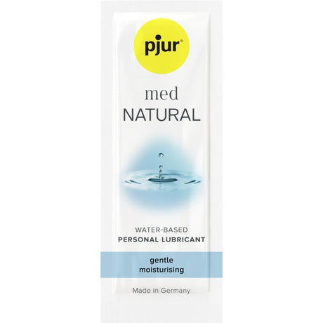 Pjur - Med Natural Lubricante Base Agua 2 Ml
