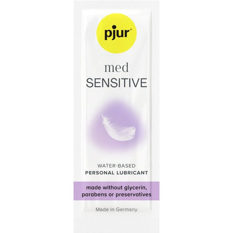 Pjur - Med Sensitive Glide Lubricante Base Agua 2 Ml