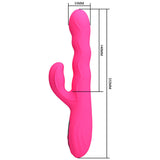 Pretty Love - Winters Vibrador Rabbit Multifunción Con Pantalla Led Rosa