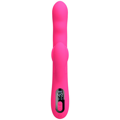 Pretty Love - Winters Vibrador Rabbit Multifunción Con Pantalla Led Rosa
