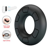 Crazy Bull - Bertram Anillo Para Pene Super Soft Silicona Negro