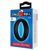 Crazy Bull - Elio Anillo Para Pene Silicona Negro