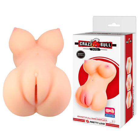 Crazy Bull - Mette Masturbador Realístico Ano Y Vagina Carne