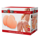 Crazy Bull - Vivian Masturbador Vaginal Y Anal Doble Con Vibración