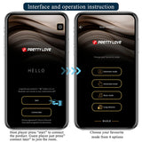 Pretty Love - Butterfly Masajeador Tanga App Control Rosa