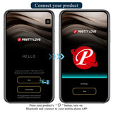 Pretty Love - Butterfly Masajeador Tanga App Control Rosa