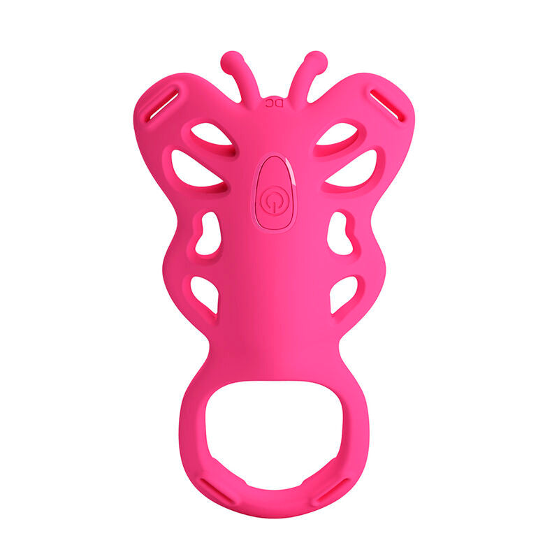 Pretty Love - Butterfly Masajeador Tanga App Control Rosa