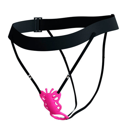 Pretty Love - Butterfly Masajeador Tanga App Control Rosa