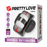 Pretty Love - Calista Masturbador Automático Universal Negro