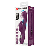 Pretty Love - Dee Vibrador Rabbit Multifunción Oscilante Y Percutor Morado
