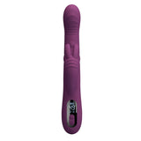 Pretty Love - Dee Vibrador Rabbit Multifunción Oscilante Y Percutor Morado