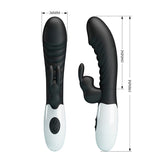 Pretty Love - Naughty Bunny Vibrador Rabbit 30 Funciones Negro