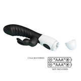 Pretty Love - Naughty Bunny Vibrador Rabbit 30 Funciones Negro
