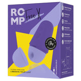 Romp - Free X Estimulador De Clítoris Con Tapa 10 Niveles Recargable Morado