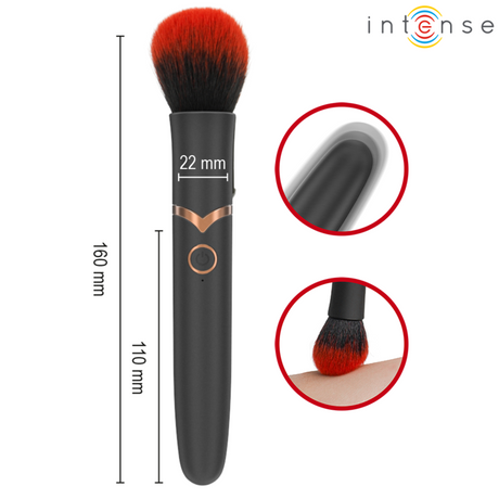 Intense - Emilia Vibrador Brocha 10 Vibraciones 16 Cm