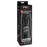Pdx Elite - Masturbador Automático Moto-Bator Pro Thrusting Stroker Vibrador Y Calor 26.5 Cm