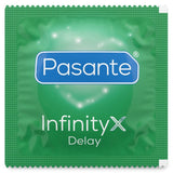 Pasante - Delay Infinity Preservativos Retardantes Caja 144 Unidades