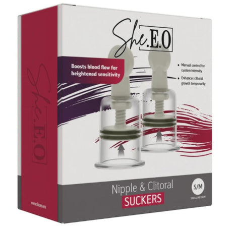 She.e.o - Succionadores Para Pezones Y Clítoris S/m