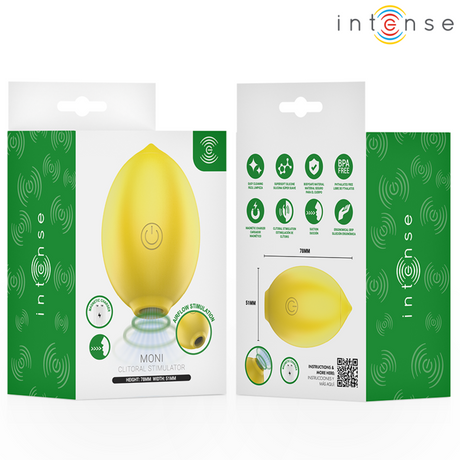 Intense - Moni Estimulador Succionador De Clítoris Limón