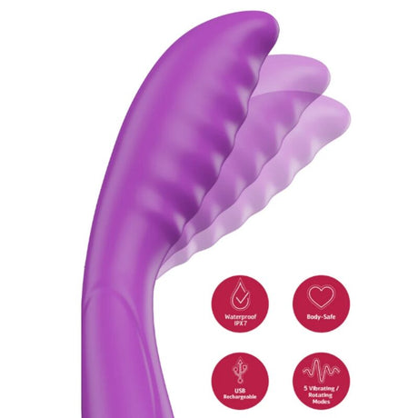 She.e.o - Vibrador Tapping Punto G Morado