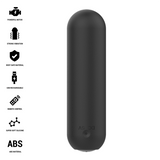 Intense - Judy Bala Vibradora Recargable Con Control Remoto Negro
