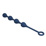 Mr Play - Bolas Anales Silicona Azul Talla M 33 Cm