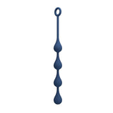 Mr Play - Bolas Anales Silicona Azul Talla M 33 Cm