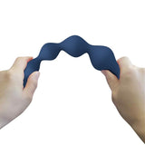 Mr Play - Bolas Anales Y Plug Anal Silicona Azul 20,4 Cm
