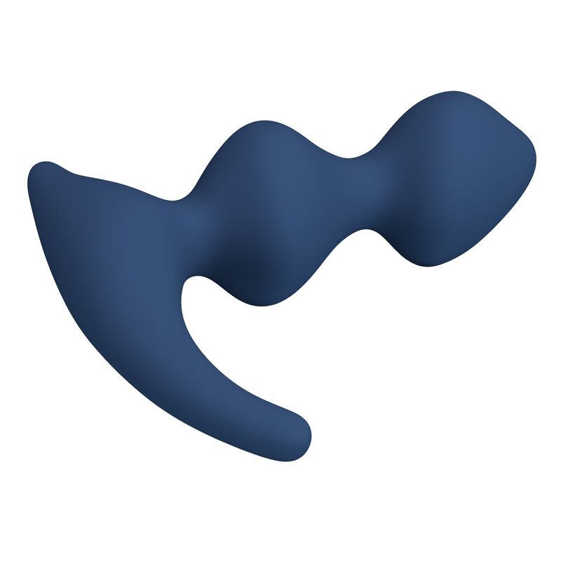 Mr Play - Plug Anal Azul Ergonómico