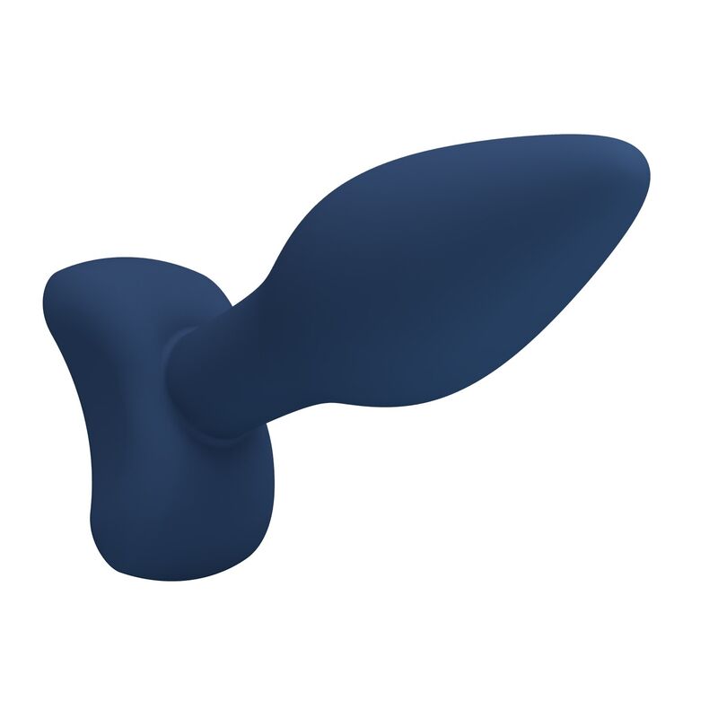Mr Play - Plug Anal Cónico Silicona Azul L