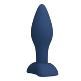 Mr Play - Plug Anal Cónico Silicona Azul L