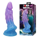 Power Monsters - Atlanteans Dildo Realístico Con Ventosa 19 Cm Ø 5 Cm Azul Y Morado