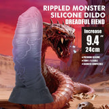 Power Monsters - Dreadful Fiend Dildo Bicolor 24 Cm Ø 6 Cm