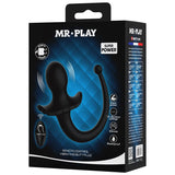 Mr Play - Vibrador Anal Y Perineal Con Control Remoto Inalámbrico Negro