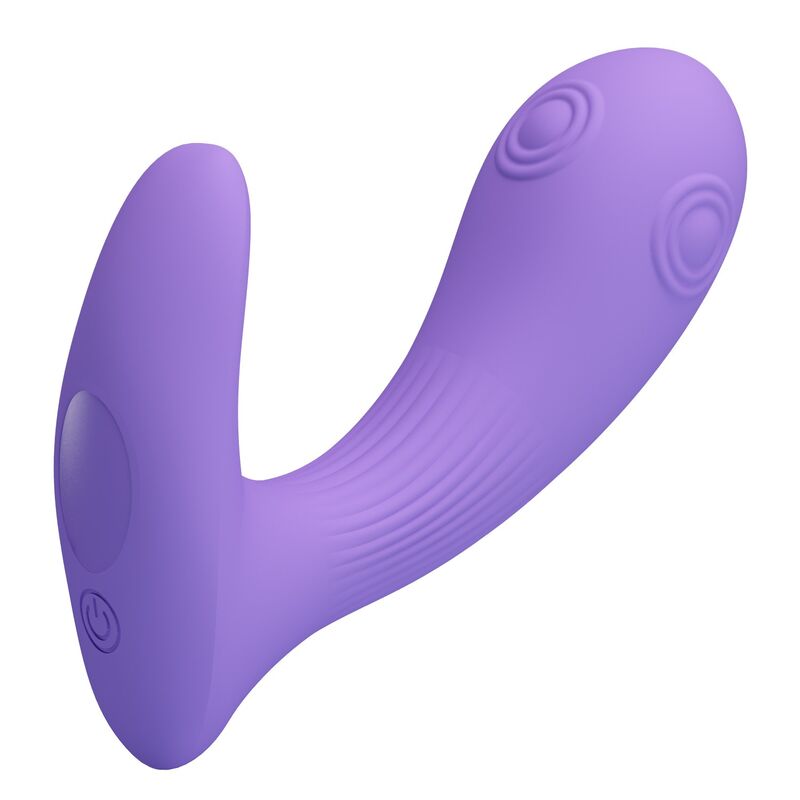 Pretty Love - Andromeda Vibrador De Doble Estimulación Recargable Morado