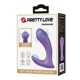 Pretty Love - Andromeda Vibrador De Doble Estimulación Recargable Morado